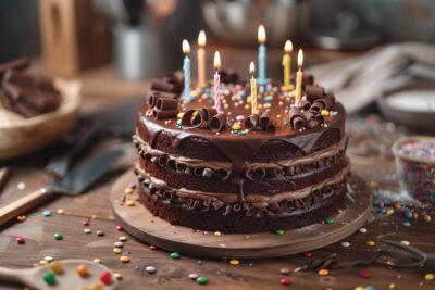 Découvrez des recettes uniques de gâteaux au chocolat pour un anniversaire inoubliable