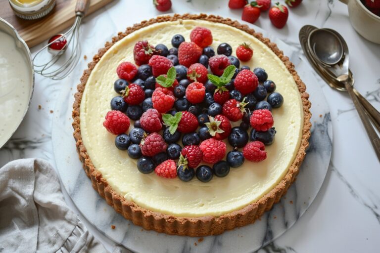 Découvrez les secrets du gâteau au fromage blanc : une recette simple pour un dessert léger et savoureux