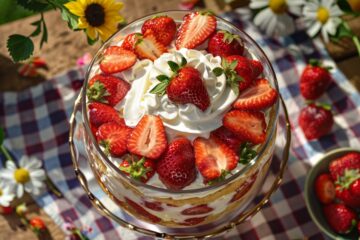 Les secrets du trifle aux fraises : découvrez comment ravir vos papilles et celles de vos invités