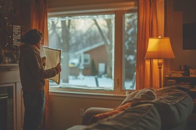 Les secrets pour garder votre maison au chaud cet hiver: découvrez comment bloquer le froid des fenêtres