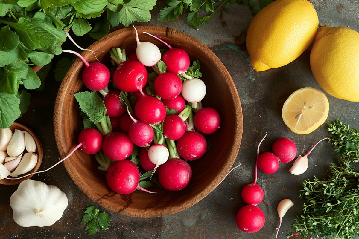 Redécouvrez le croquant des radis flétris avec un ingrédient miracle de votre cuisine