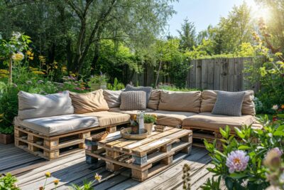 Créez votre propre salon de jardin en palette : un guide complet pour transformer votre extérieur