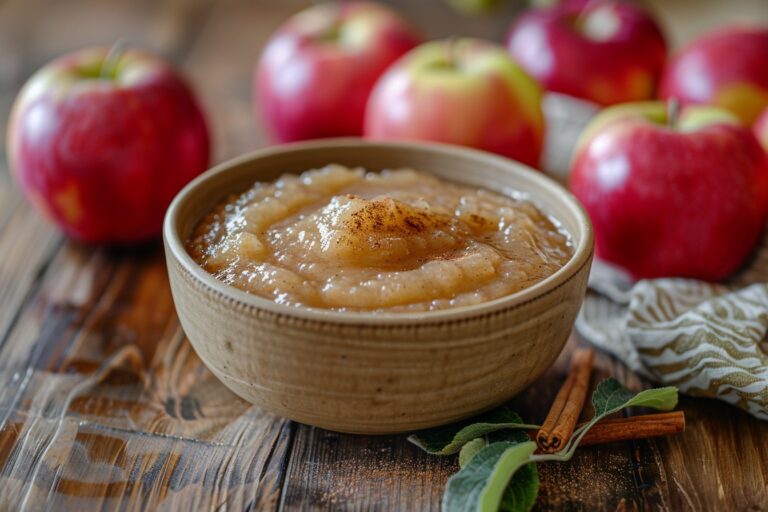 Découvrez la compote de pommes au micro-ondes : une recette rapide pour satisfaire vos papilles gourmandes