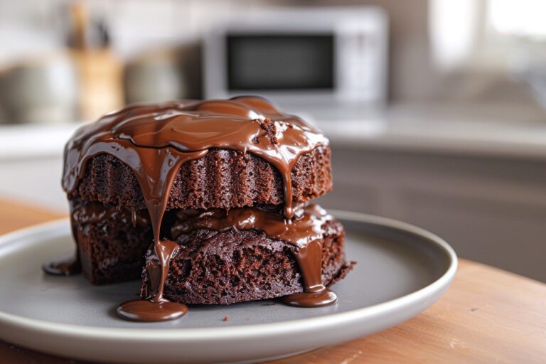 Découvrez le secret des gourmets : un moelleux au chocolat au micro-onde en moins de 10 minutes