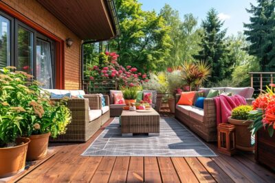 Découvrez cette méthode simple pour transformer votre terrasse sans l'usage de matériel onéreux