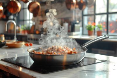 Découvrez comment l'effet Leidenfrost peut transformer votre façon de cuisiner avec une poêle en inox