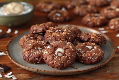 Découvrez comment préparer des biscuits chocolat-coco en 3 ingrédients et épater vos amis avec cette recette simple et délicieuse