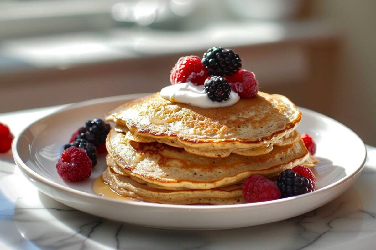 Découvrez comment préparer des pancakes protéinés avec votre Airfryer pour dynamiser vos matins avec gourmandise