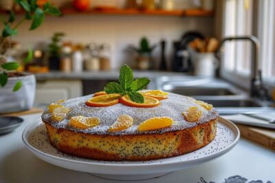 Découvrez comment préparer un succulent gâteau au pavot et à l'orange avec votre Airfryer : une recette rapide pour épater vos invités