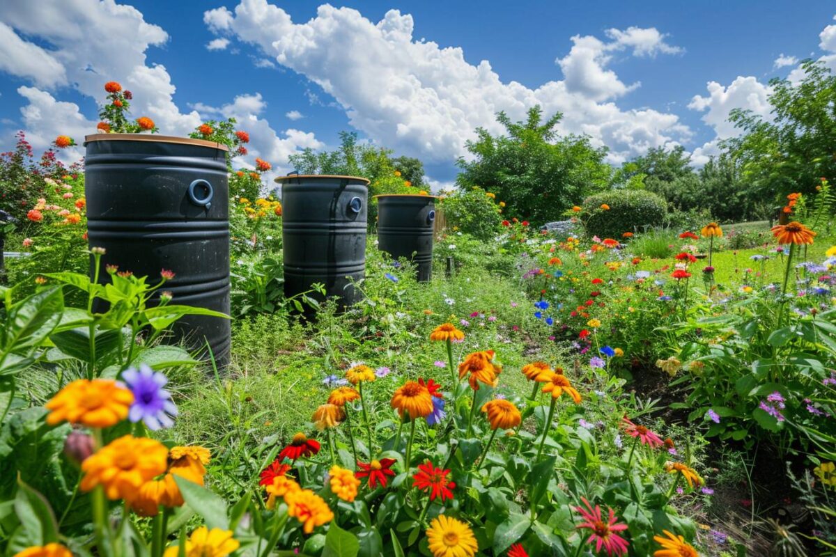 Découvrez comment récupérer l'eau de pluie et transformer votre jardin sans gaspiller une goutte