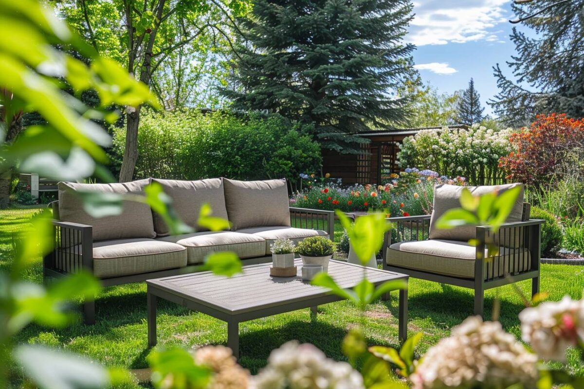 Les secrets pour choisir le salon de jardin parfait pour vos espaces extérieurs