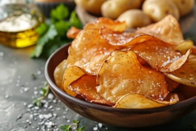 Les secrets pour réussir vos chips maison au four : croustillantes, savoureuses et simples à préparer