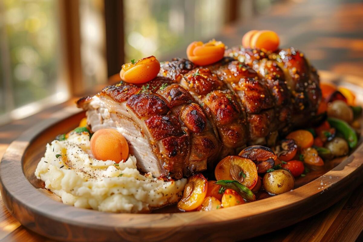 Une épaule de porc avec des abricots secs, prête en 15 minutes pour un repas qui ravira vos papilles et celles de vos invités