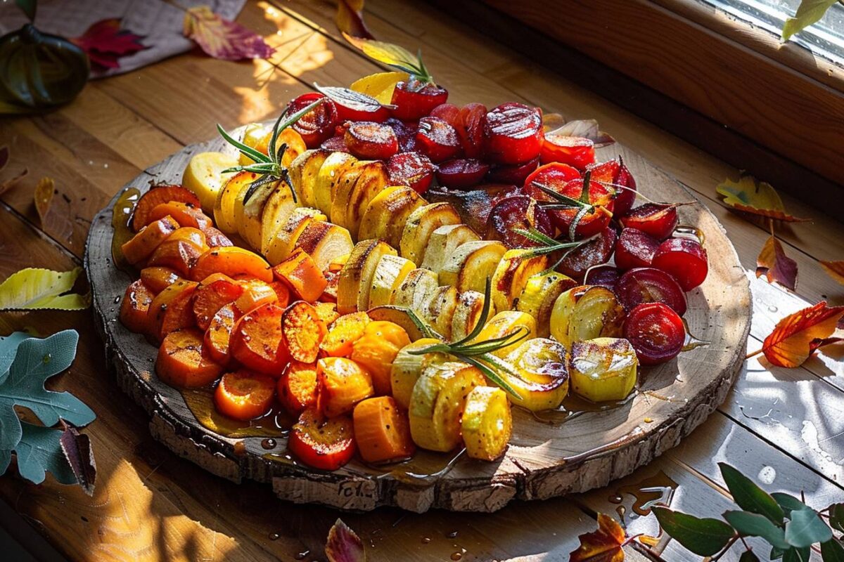 ces légumes rôtis au miel et aux épices vont transformer votre table d'automne