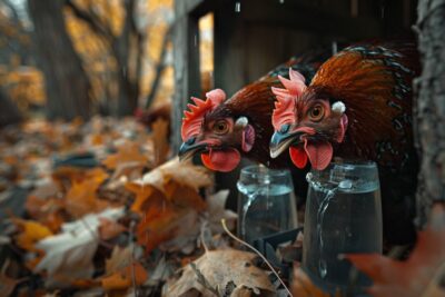 Découvrez comment l'ajustement de l'eau de vos poules en automne peut transformer leur santé et leur bien-être