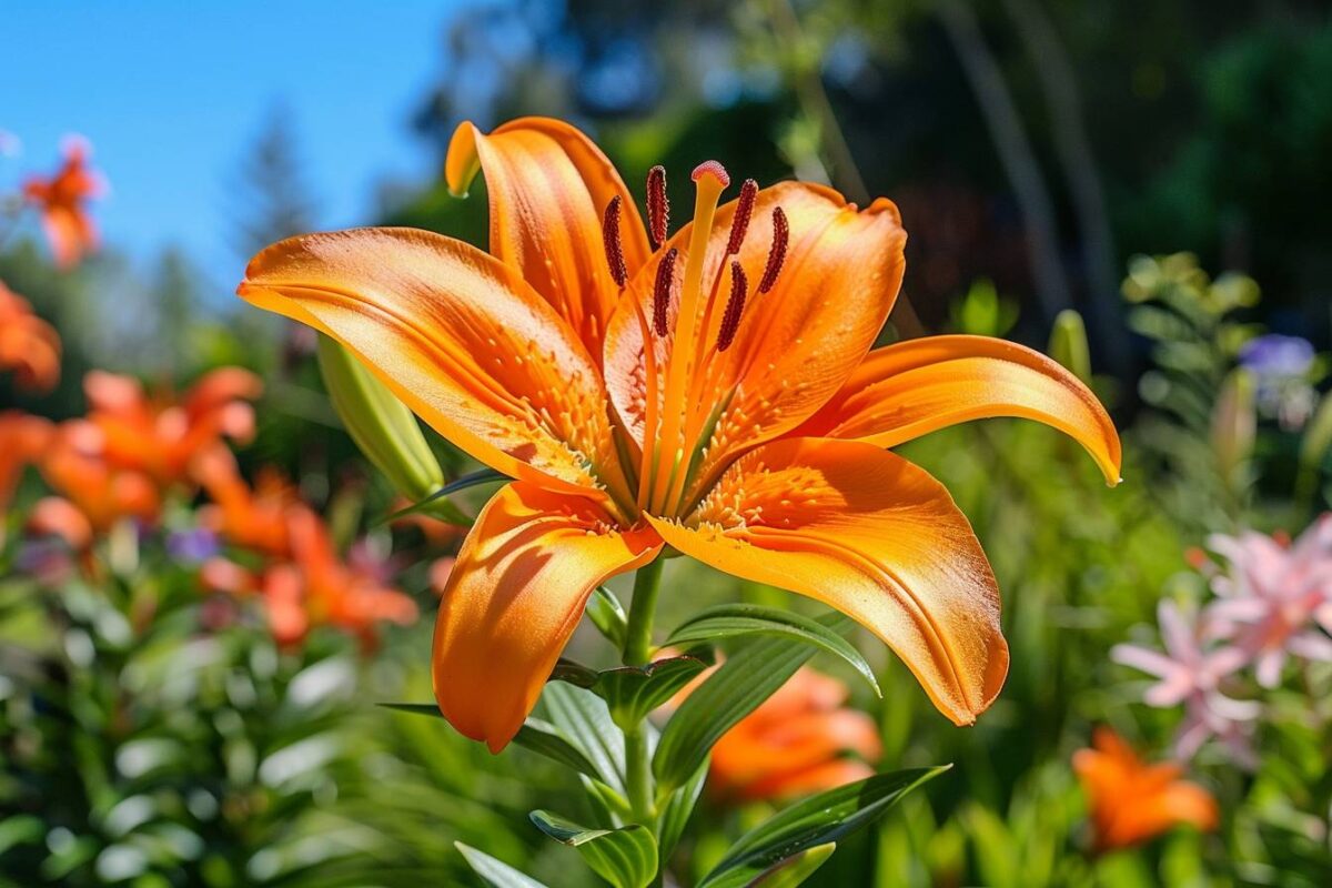 Les secrets pour cultiver un lys orange étincelant dans votre jardin