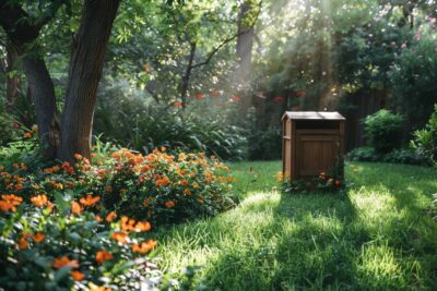 4 astuces pour intégrer subtilement votre bac à compost dans votre jardin