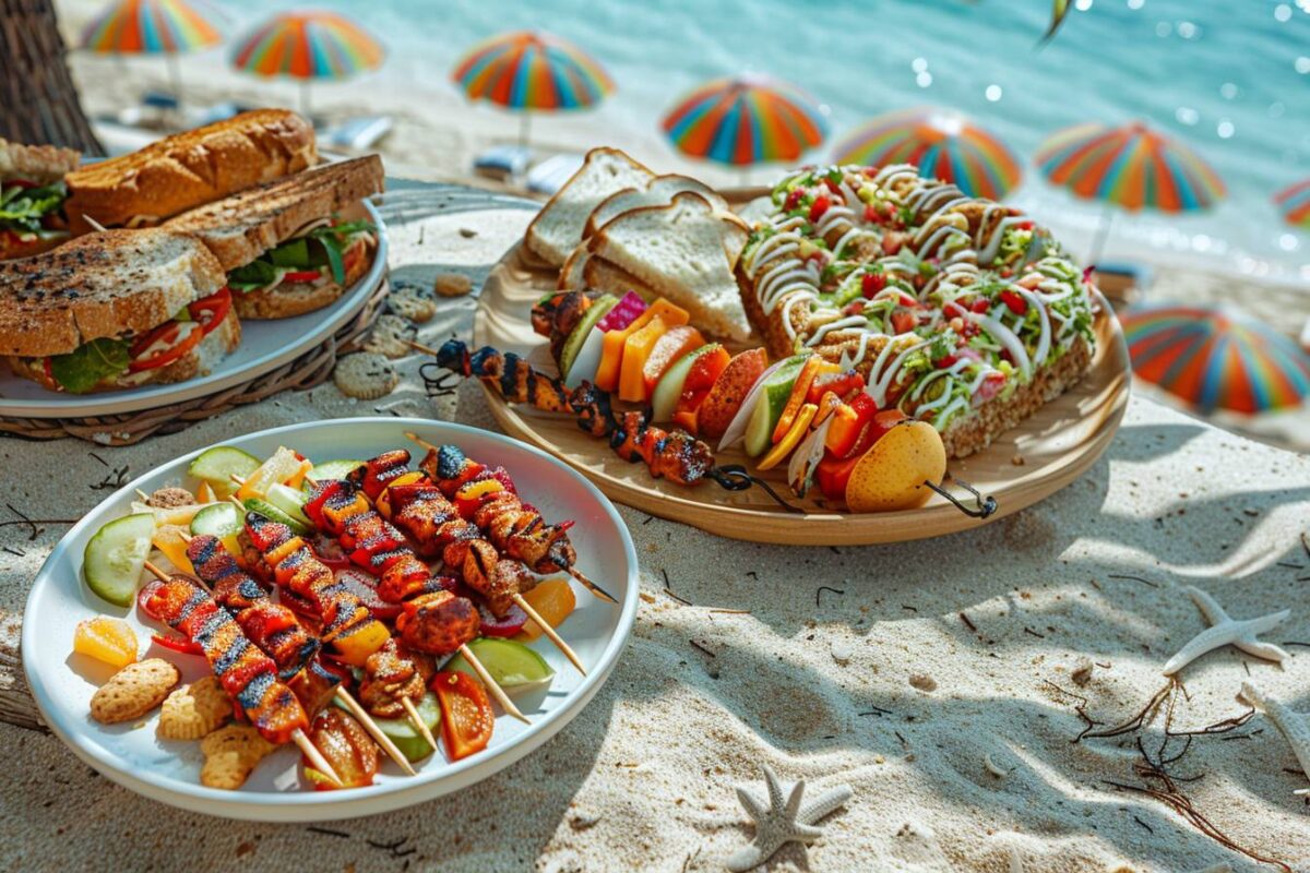 4 recettes incontournables pour un pique-nique réussi sur la plage : fraîcheur et saveurs garanties