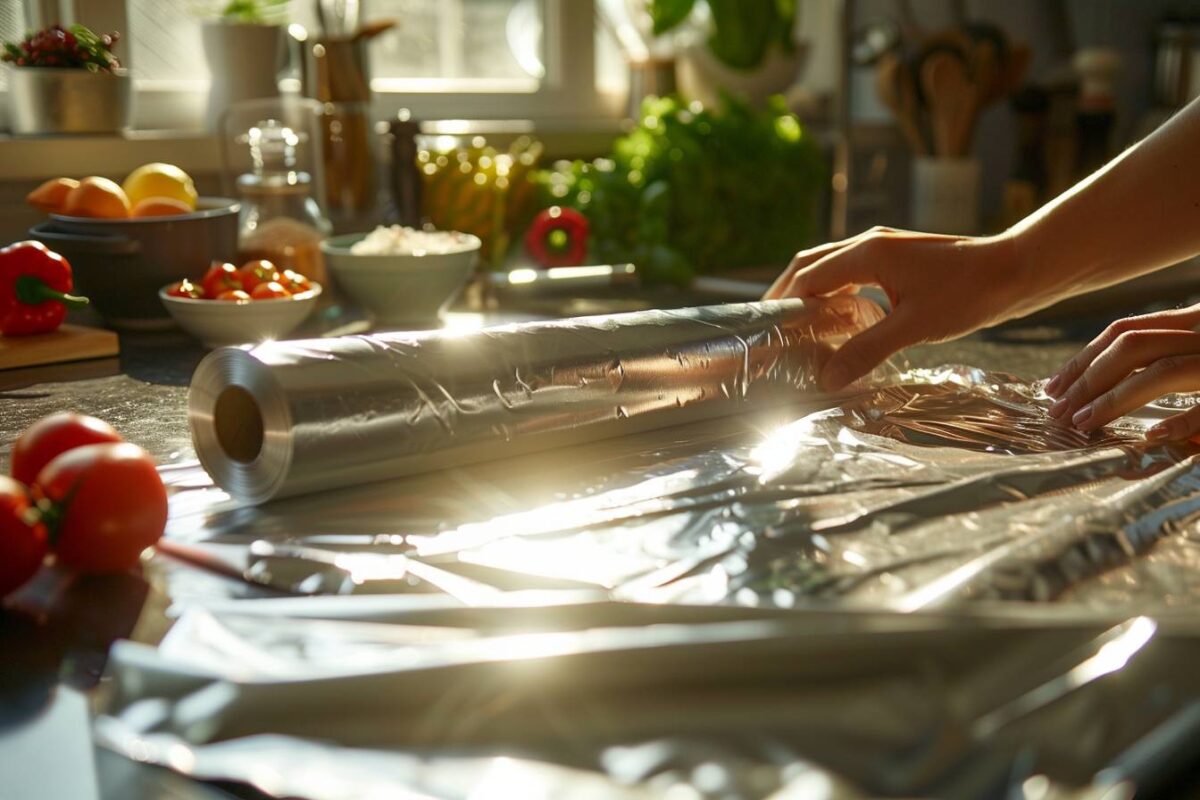 Astuce incroyable et simple avec du papier aluminium qui va révolutionner votre quotidien en cuisine