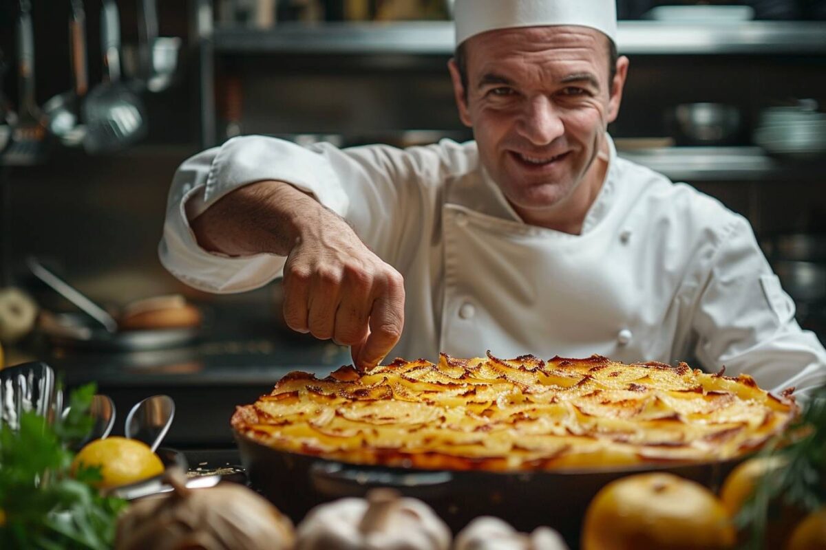 Cyril Lignac transforme le gratin dauphinois en un chef-d’œuvre culinaire