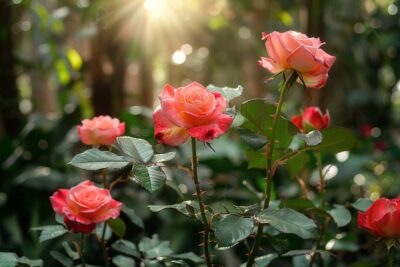 Découvrez comment faire pousser de magnifiques rosiers à l’ombre et les secrets de leur entretien