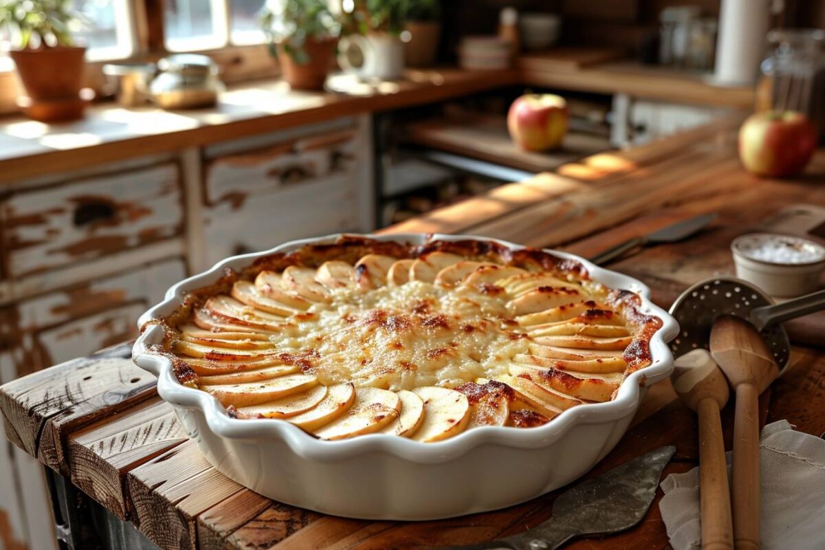 Découvrez comment préparer un gratin de pommes amandine qui ravira vos papilles et celles de vos invités