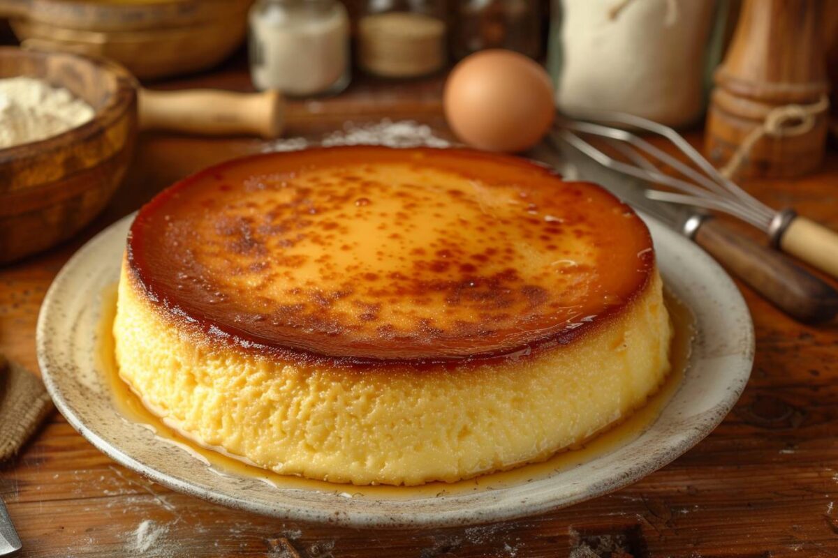 Découvrez comment réaliser un flan pâtissier sans pâte à la fois léger et irrésistible, une recette qui ravira tous les gourmets