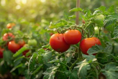 Découvrez comment une simple tuile peut transformer la croissance de vos tomates !