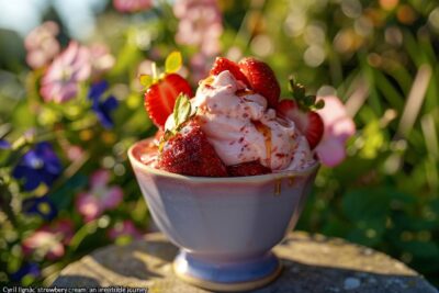 Découvrez la crème à la fraise de Cyril Lignac : un voyage gustatif estival incontournable