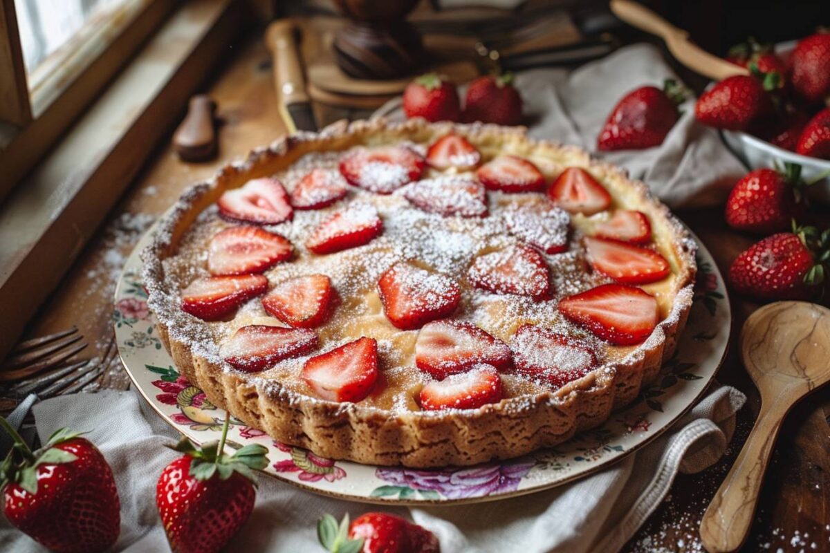 Découvrez la magie du clafoutis aux fraises : une recette facile pour raviver vos souvenirs d’enfance