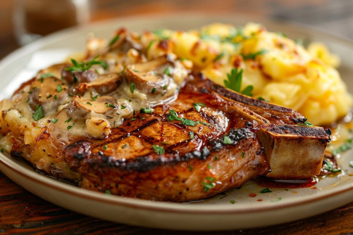 Découvrez la recette qui réchauffera vos soirées : le carré de veau gratiné aux champignons, un délice gourmand