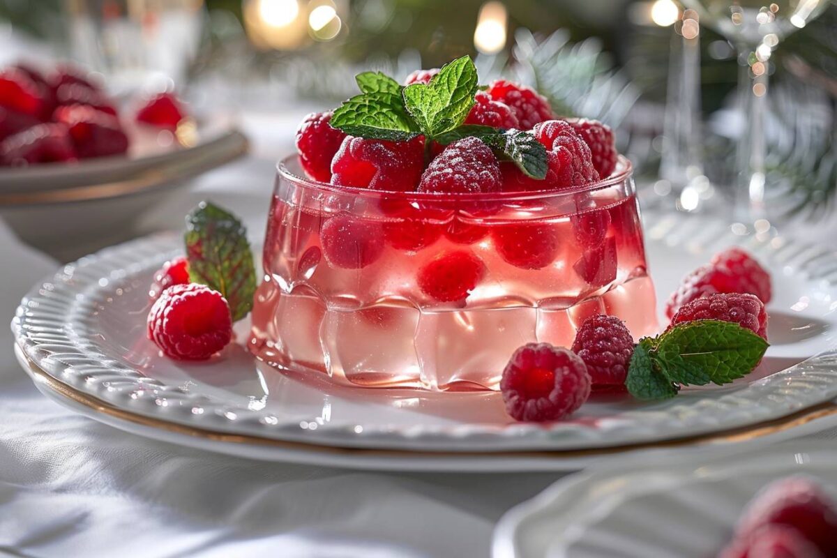 Découvrez la terrine de fruits rouges en gelée de riesling : un dessert frais et élégant pour éblouir vos invités