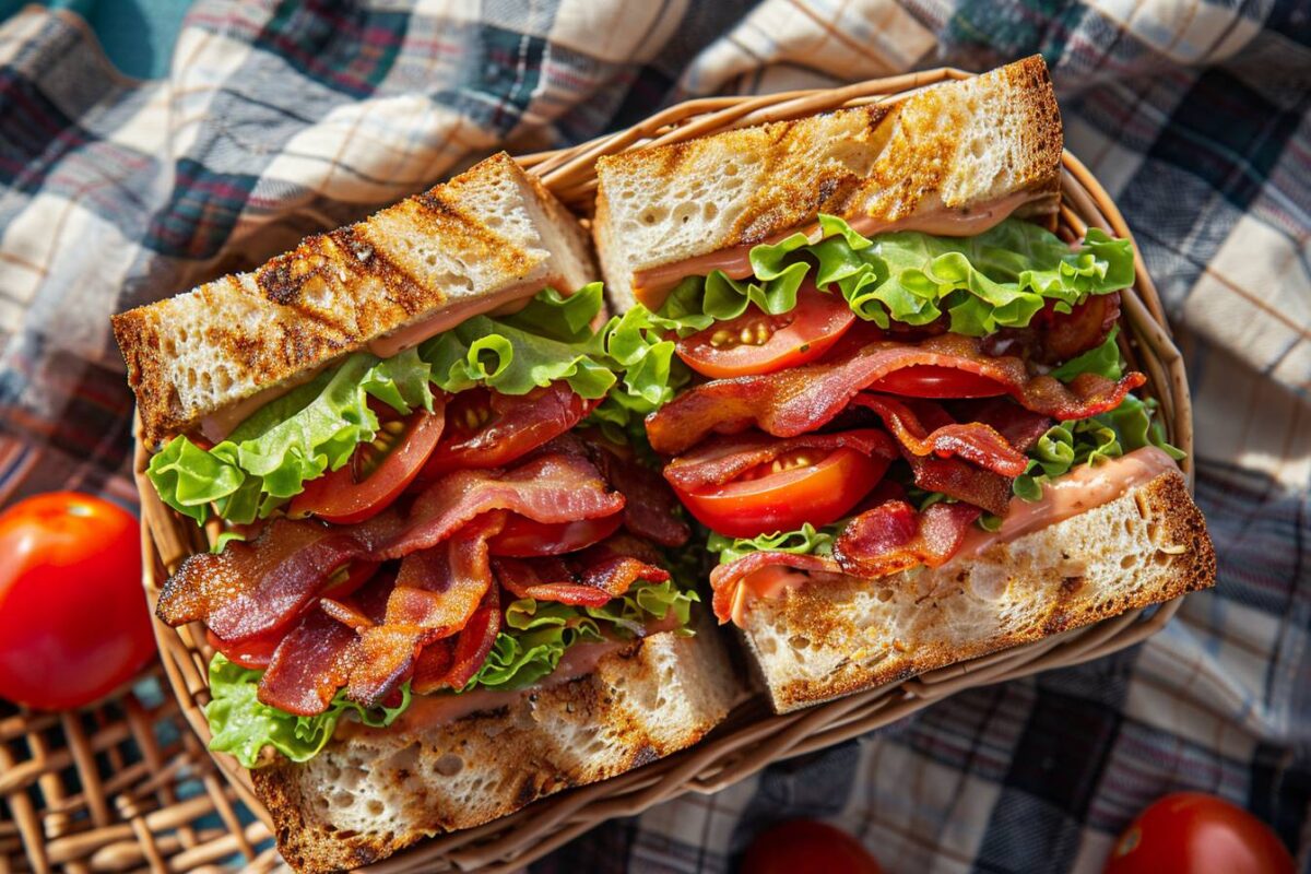 Découvrez le sandwich BLT, un classique de l’été : recette et astuces pour un pique-nique réussi