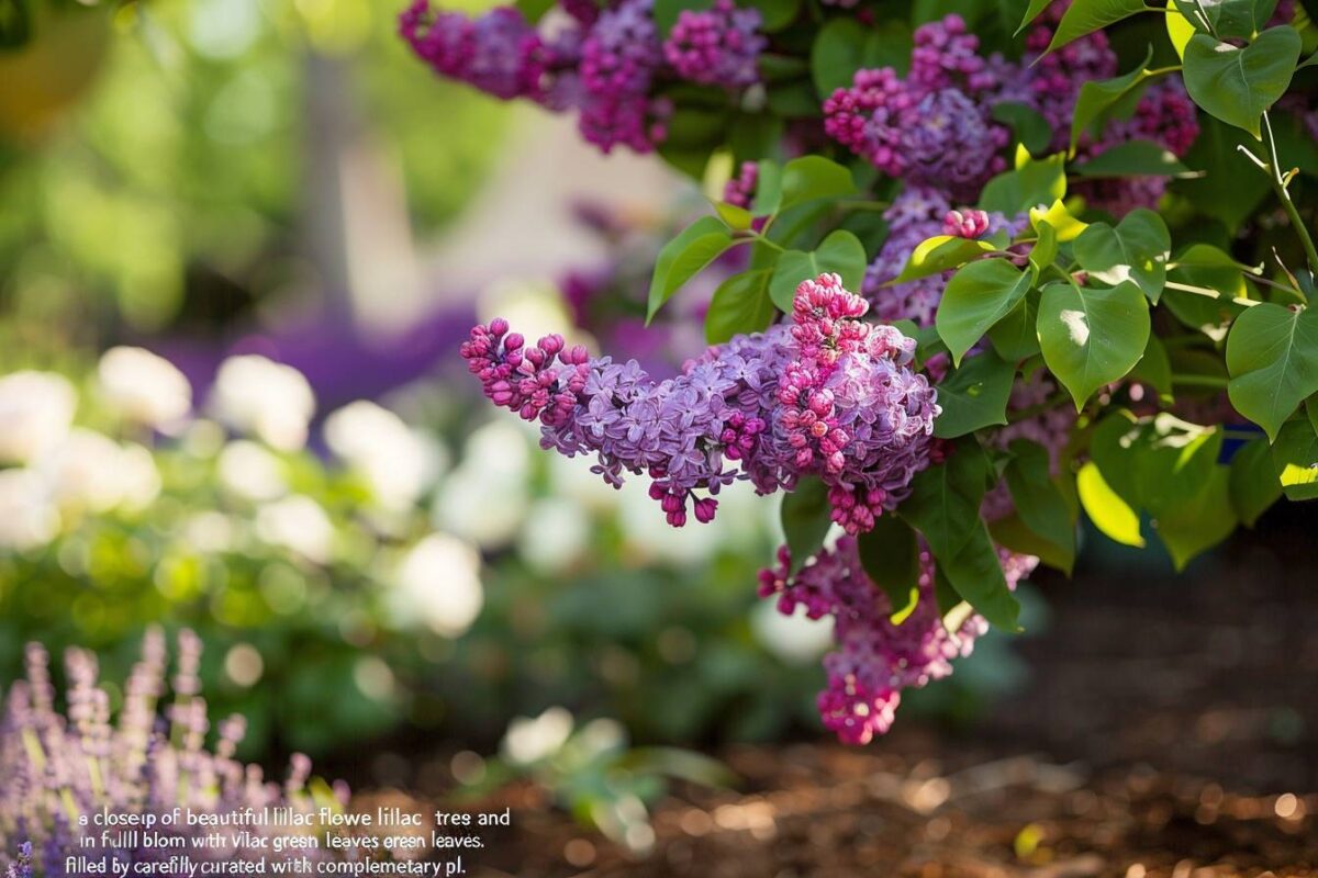 Découvrez les plantes parfaites à associer au lilas des Indes pour un jardin sans oïdium