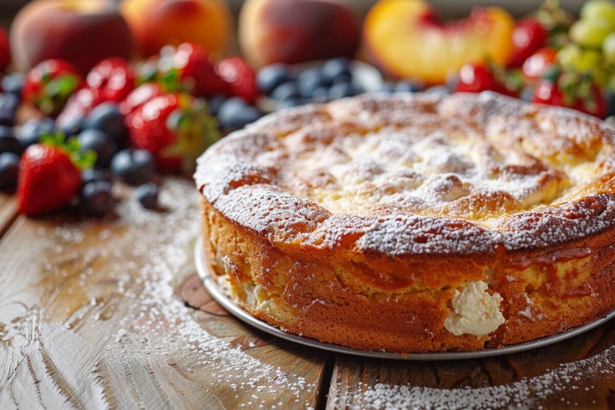 Enfin la douceur de l’été avec cette recette facile de gâteau à la ricotta