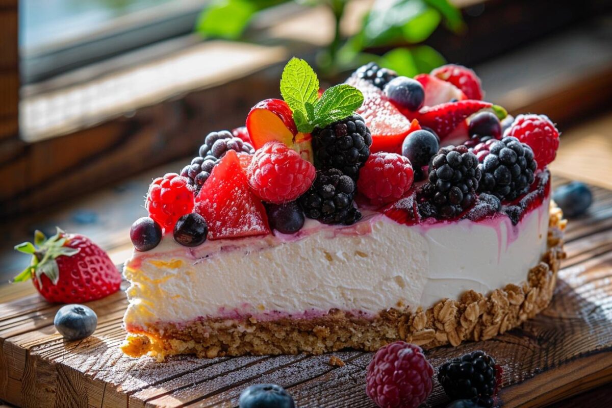 Envie d’un dessert léger et savoureux pour l’été ? Découvrez le gâteau au yaourt grec sans gluten