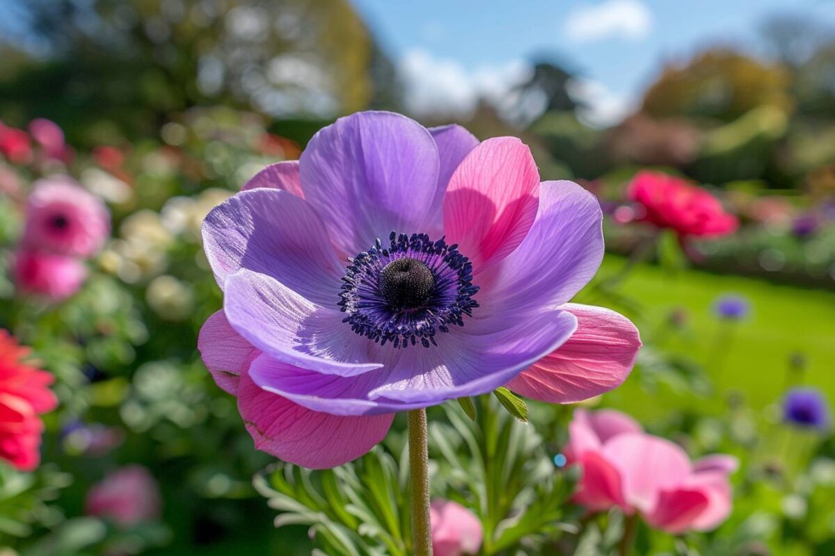 L’anémone de Caen est la fleur préférée des jardiniers et comment en prendre soin