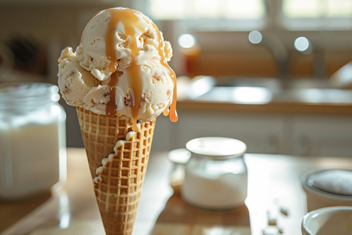 L’art de la glace au caramel chez vous pour un plaisir gourmand