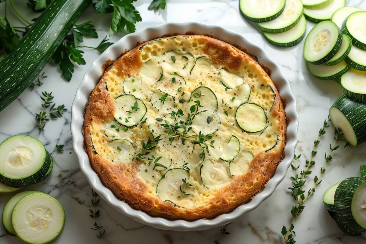 L’astuce de folie pour transformer vos courgettes en un clafoutis savoureux et sain avec cette recette de nutritionniste