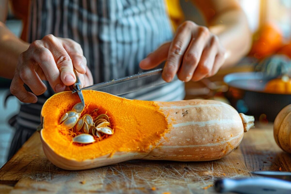 L’astuce ultime pour éplucher votre courge butternut sans peine et avec plaisir