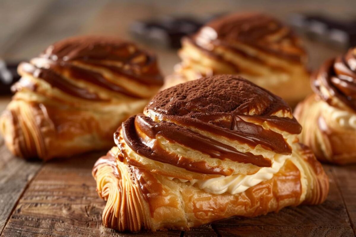 La douceur irrésistible du Viennois au chocolat avec sa crème au beurre onctueuse, prête en 15 minutes