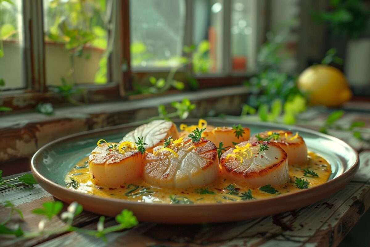 La magie des coquilles Saint-Jacques au curry, prête en 25 minutes, une recette qui réveillera vos papilles