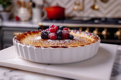 La meilleure recette d’un grand chef pour réussir une crème brûlée : froide à l’intérieur et caramélisée à l’extérieur