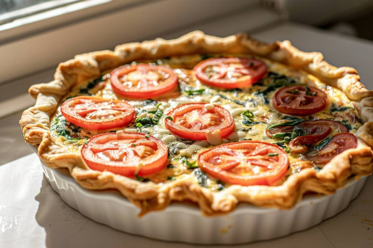 La quiche maison parfaite pour vos dimanches soirs, prête en 45 minutes