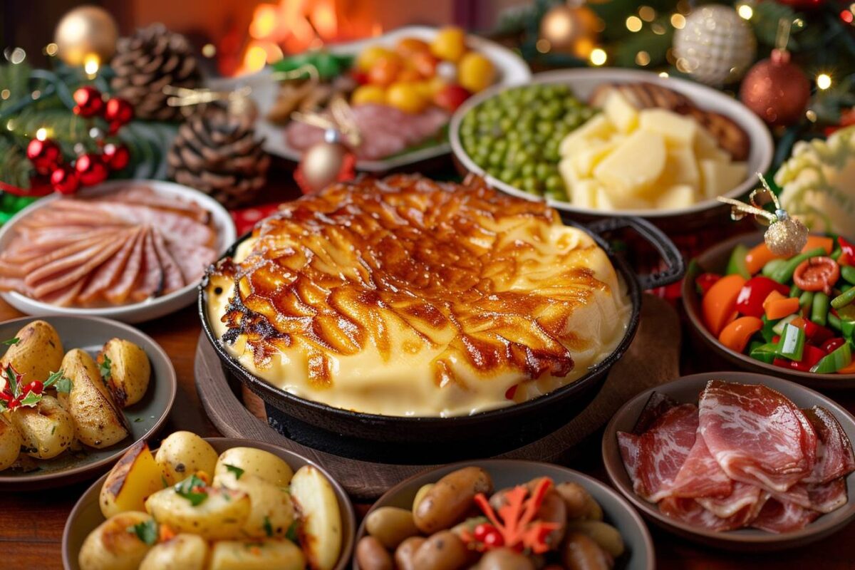 La raclette de Noël festive et originale, une recette pour transformer votre réveillon en 1 heure