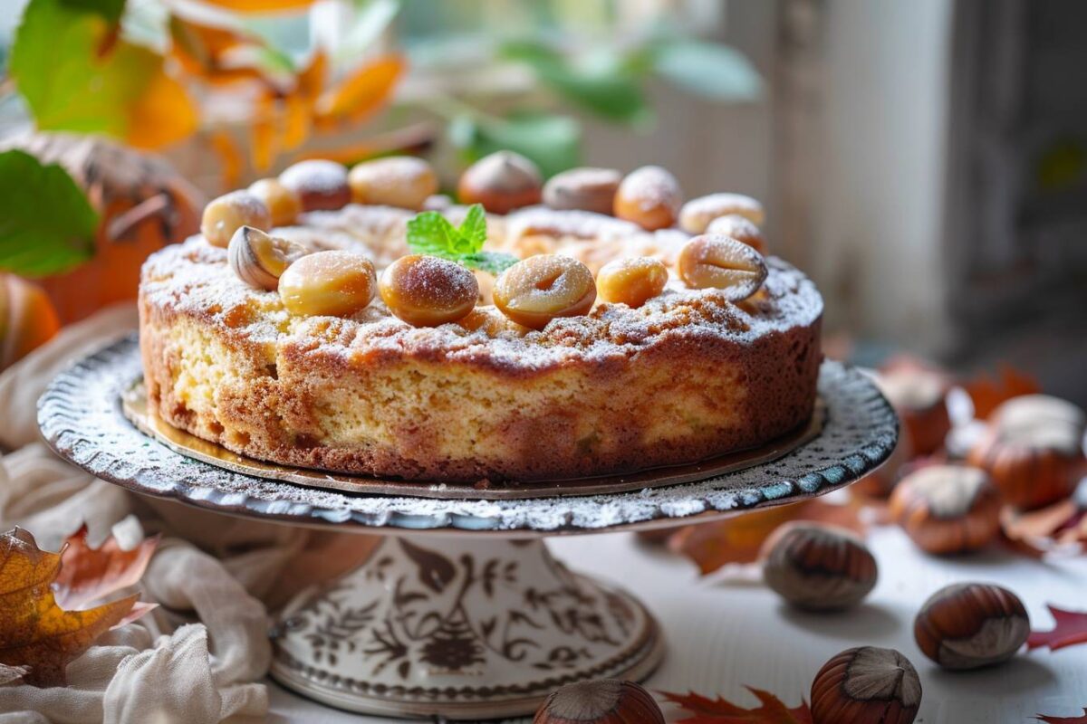 La recette de mamie pour un gâteau aux marrons glacés, prête en 45 minutes, qui ravira vos papilles et vos invités