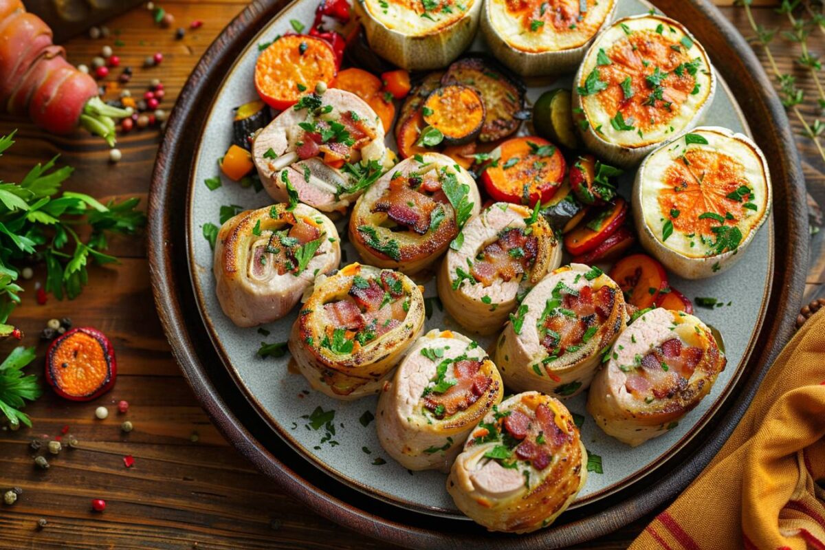 La recette des paupiettes de veau au bacon et au gruyère, une fusion surprenante pour vos papilles