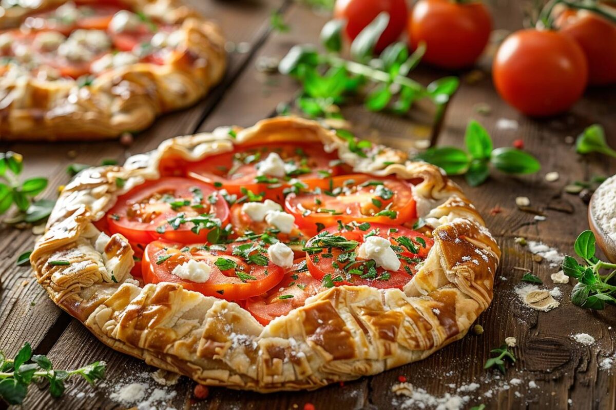 La recette simple de galettes à la tomate et au chèvre, prête en 35 minutes