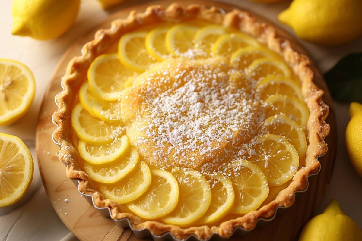 La tarte au citron surprise, prête en 45 minutes, une recette facile qui éveillera vos papilles et éblouira vos invités avec des astuces de chef