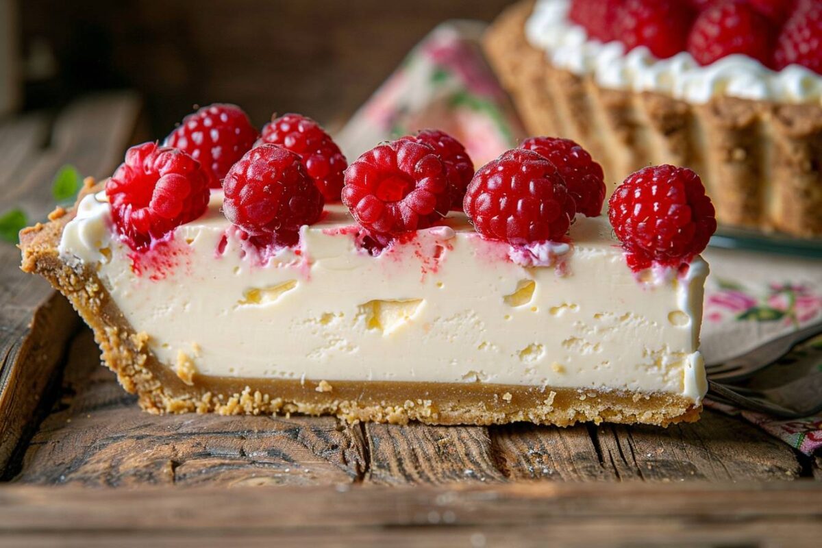 La tarte au fromage blanc et framboises : une recette simple pour ravir vos papilles